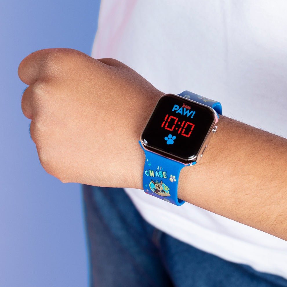 Nickelodeon Paw Patrol Blue Strap LED Watch - VTECH/EDUCATIONAL - Beattys of Loughrea