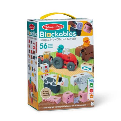 Melissa & Doug Blockables: Farm Set - CONSTRUCTION - LEGO/KNEX ETC - Beattys of Loughrea
