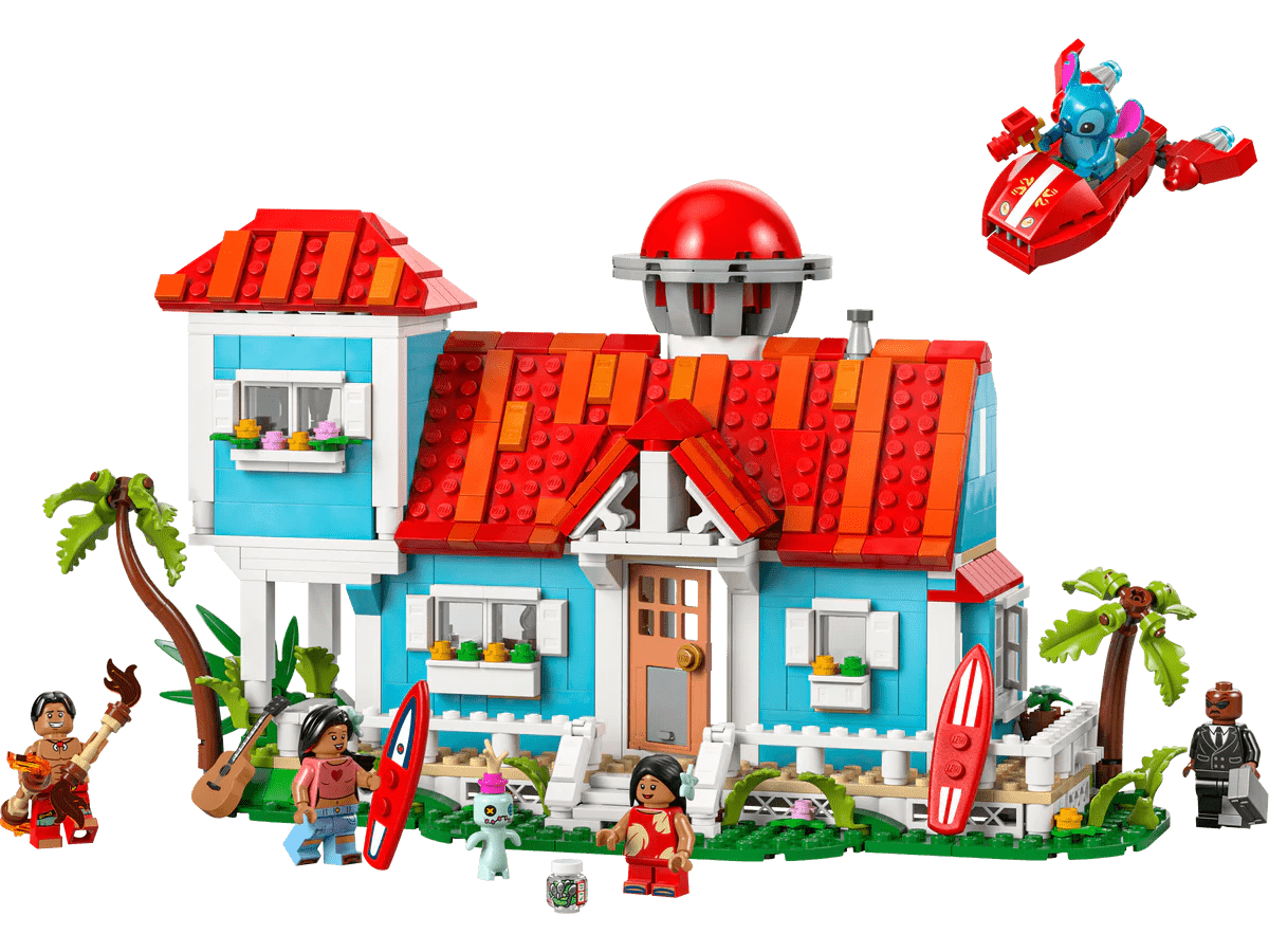 Lego 43268 Lilo and Stitch Beach House - CONSTRUCTION - LEGO/KNEX ETC - Beattys of Loughrea