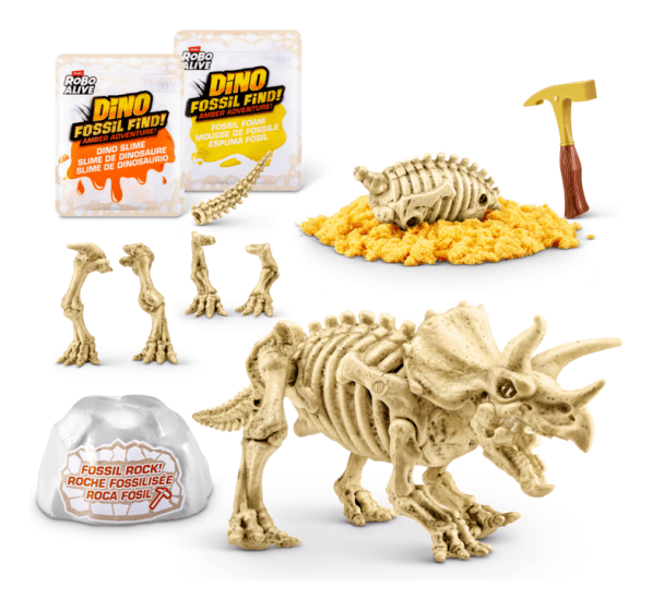 Robo Alive Dino Fossil Find S1 Amber Adventure - A/M, TRANSFORMERS - Beattys of Loughrea