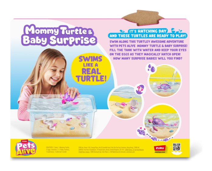 Pets Alive Mama & Baby Surprise Mama Turtle - DOLLS - Beattys of Loughrea