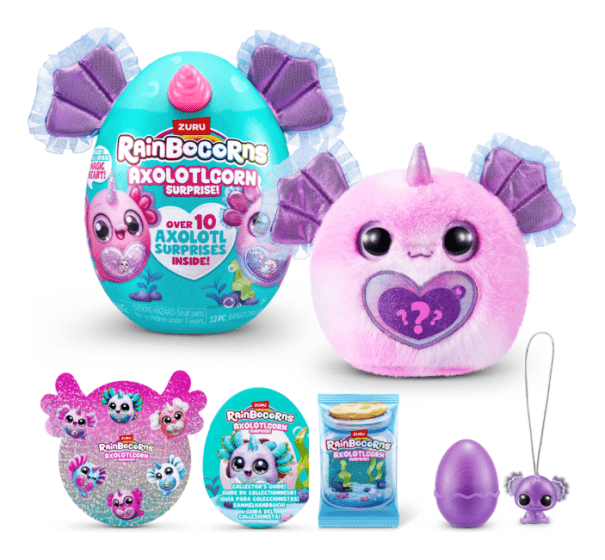 Rainbocorns Sparkle Heart Surprise S1 Axolotl - DOLLS - Beattys of Loughrea