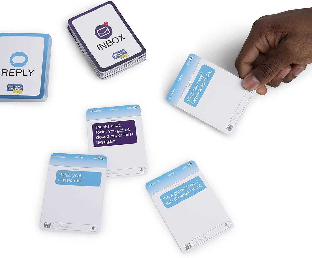 New Phone Who Dis? Family Edition - BOARD GAMES / DVD GAMES - Beattys of Loughrea