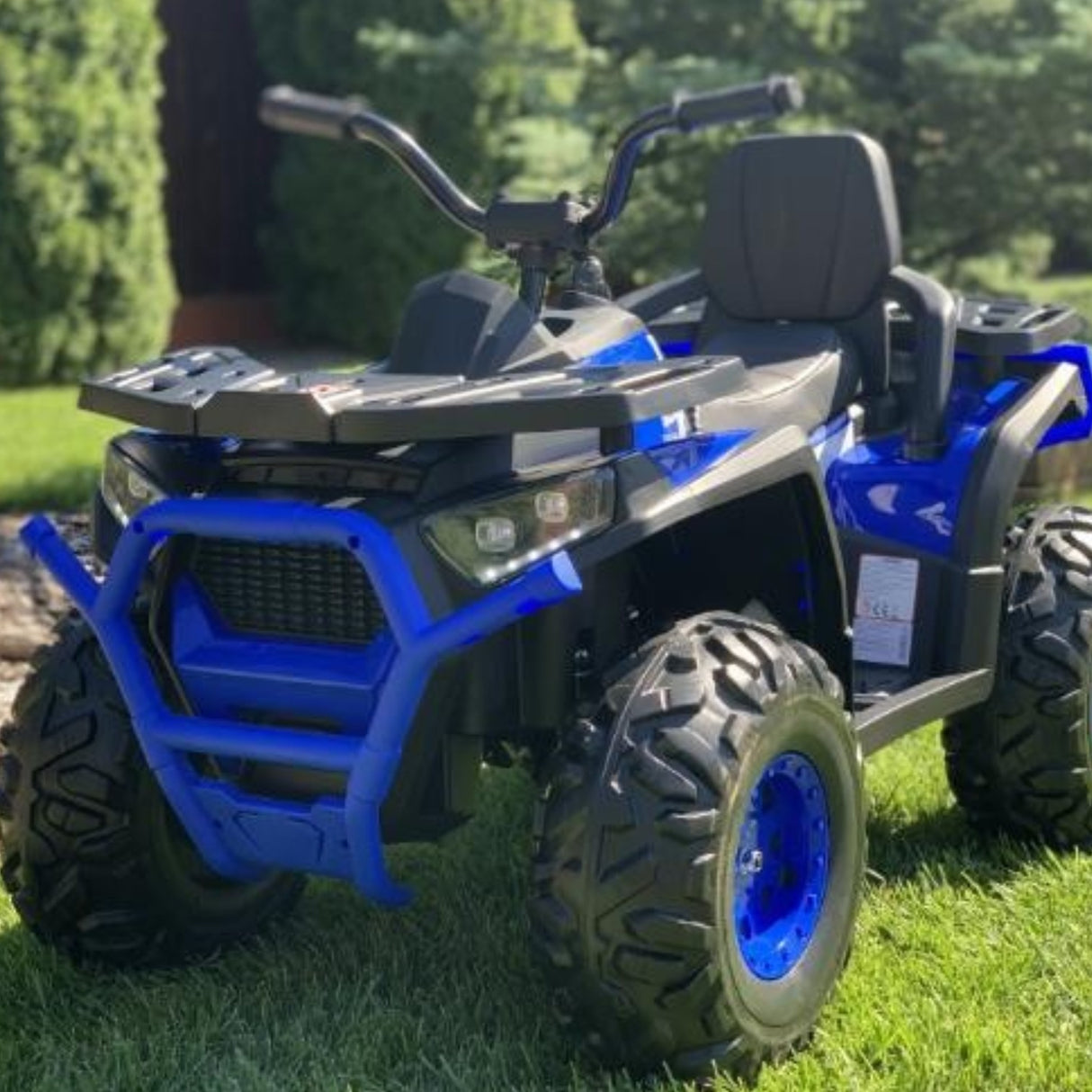 Desert Commander 24V Electric Ride On Quad Blue - BATTERY OPERATED RIDE ONS - Beattys of Loughrea