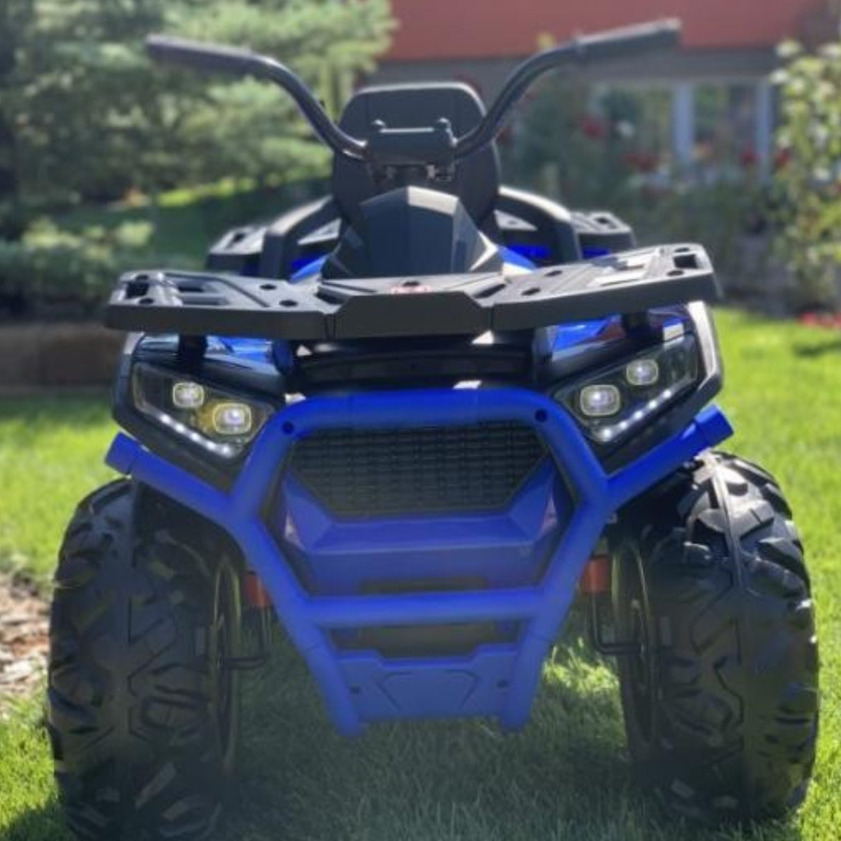 Desert Commander 24V Electric Ride On Quad Blue - BATTERY OPERATED RIDE ONS - Beattys of Loughrea