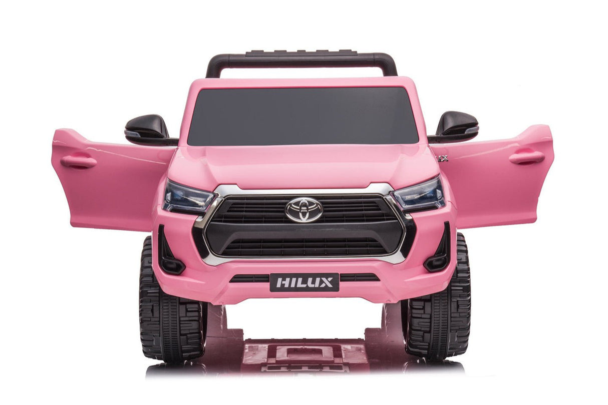 Toyota Hilux 12V Electric Ride On Jeep - Pink - BATTERY OPERATED RIDE ONS - Beattys of Loughrea