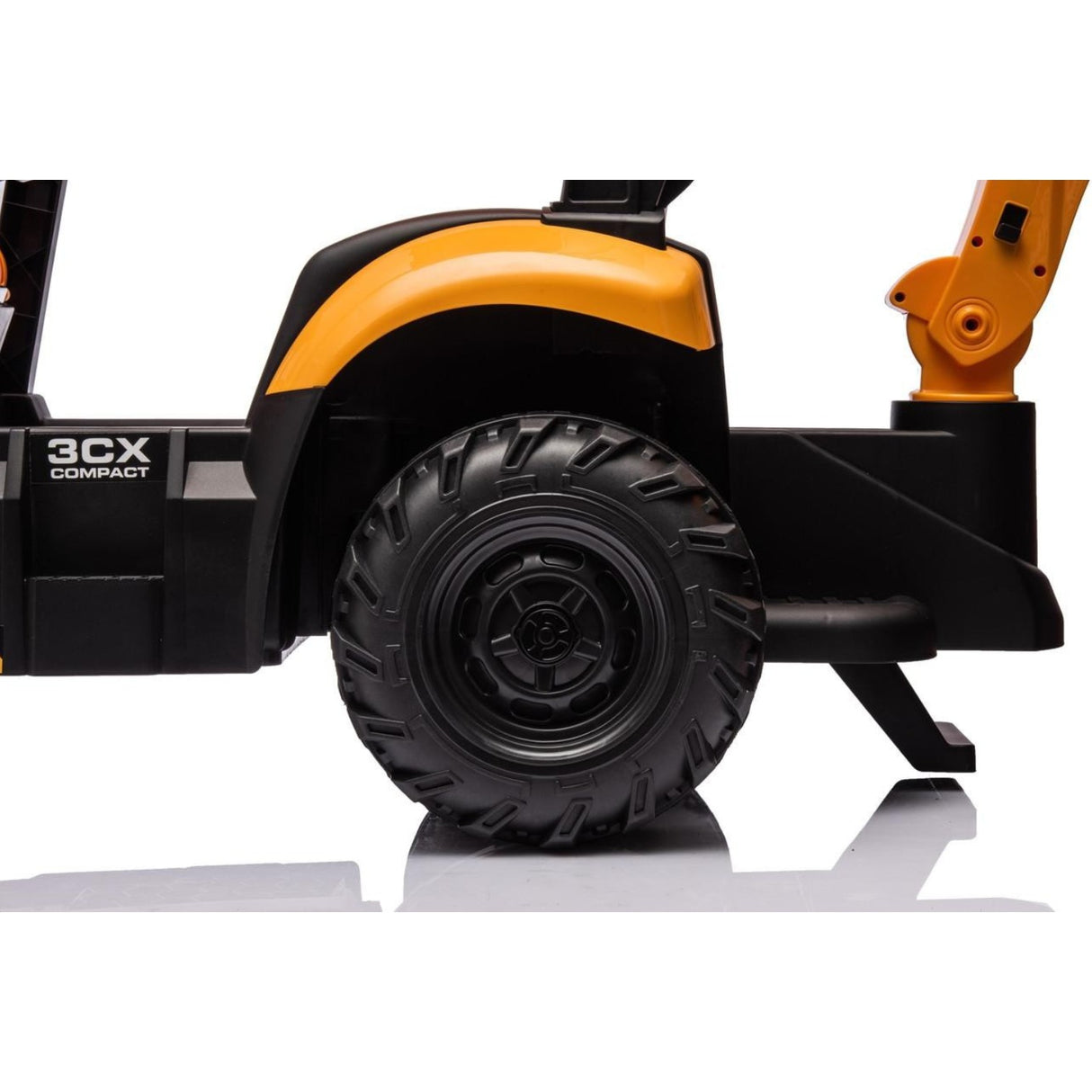 JCB Digger 12V Electric Ride On Tractor With Loader & Backhoe