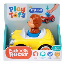 Play tots Push & Go Racer Assorted Styles - BABY TOYS - Beattys of Loughrea