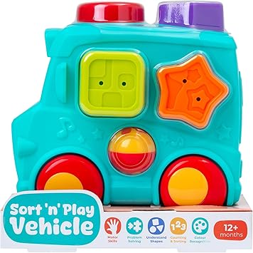 Play Tots Sort & Play Vehicle - BABY TOYS - Beattys of Loughrea