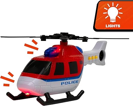 Motor Zone 18.5cm Police Helicopter - CARS/GARAGE/TRAINS - Beattys of Loughrea