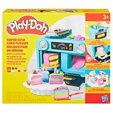Play Doh Super Slice Cake Playset - ART & CRAFT/MAGIC/AIRFIX - Beattys of Loughrea