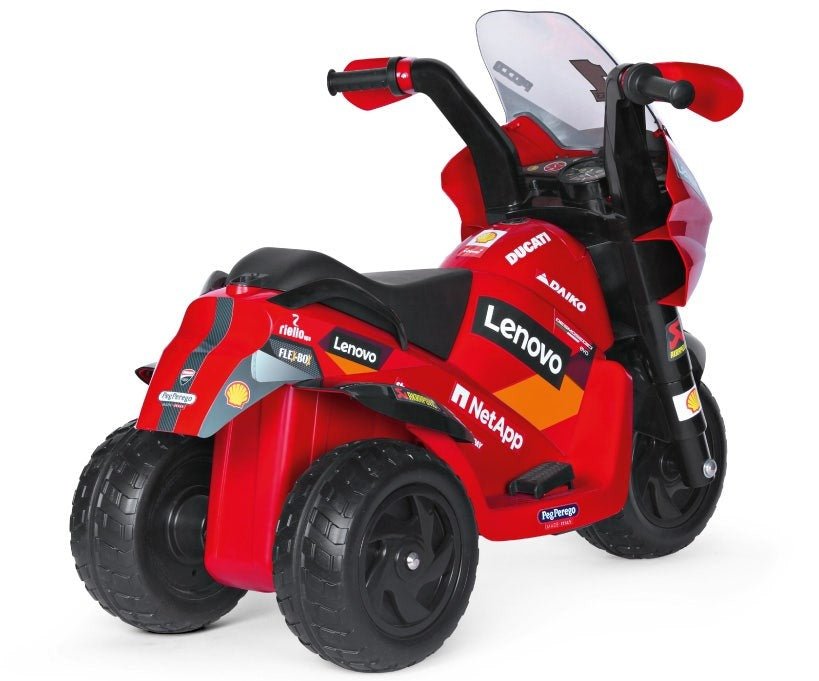 Peg Perego Ducati Desmosedici Evo 6V Ride - on Motorbike - BATTERY OPERATED RIDE ONS - Beattys of Loughrea
