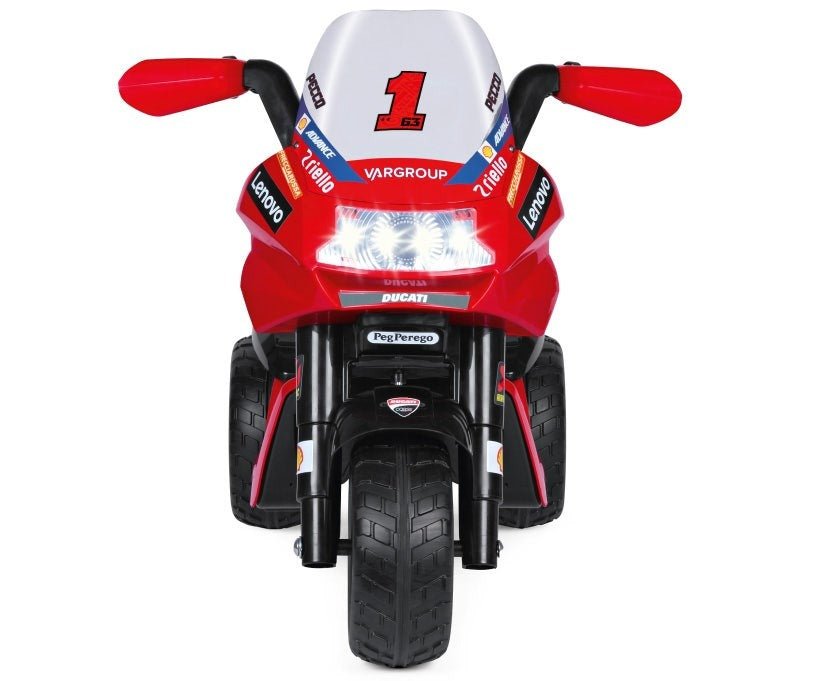 Peg Perego Ducati Desmosedici Evo 6V Ride - on Motorbike - BATTERY OPERATED RIDE ONS - Beattys of Loughrea
