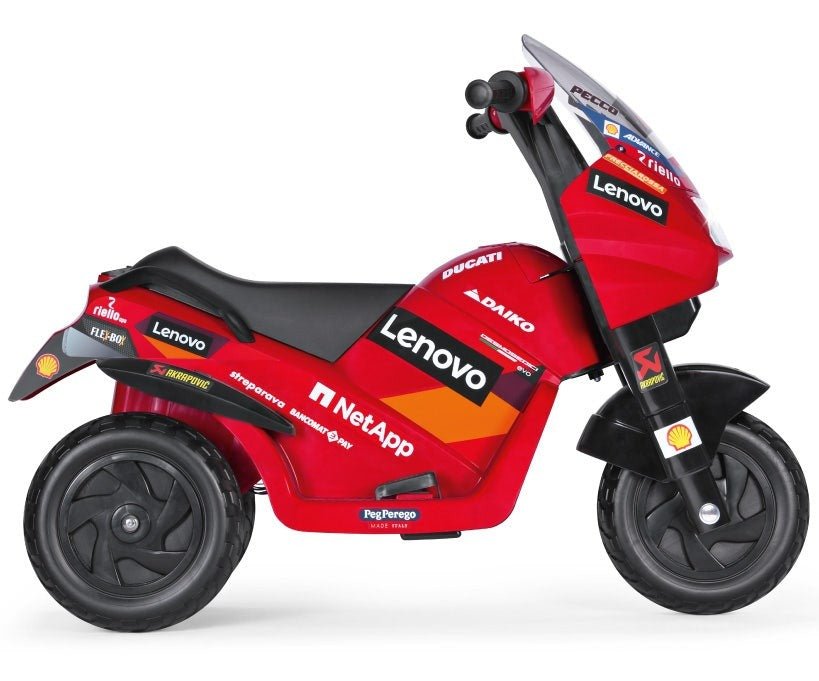Peg Perego Ducati Desmosedici Evo 6V Ride - on Motorbike - BATTERY OPERATED RIDE ONS - Beattys of Loughrea