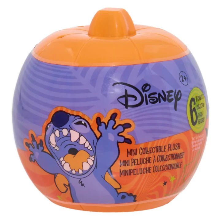 Disney Stitch Halloween Mini Plush Mystery Capsule - HALLOWEEN, PKT MONEY, JOKE - Beattys of Loughrea