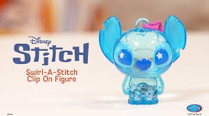 Disney Stitch Swirl - a - Stitch Clip - on Figure - HALLOWEEN, PKT MONEY, JOKE - Beattys of Loughrea