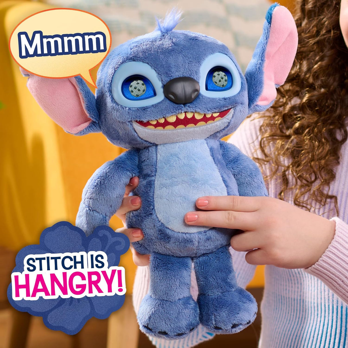 Disney Stitch Many Moods 14 - inch Interactive Plush - SOFT TOYS - Beattys of Loughrea