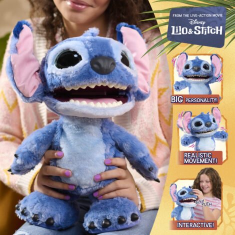 Disney Stitch Ultimate Interactive Feature Plush - SOFT TOYS - Beattys of Loughrea