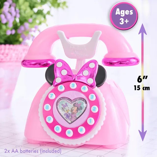 Disney Minnie Mouse Ring Me Rotary Phone - SOFT TOYS - Beattys of Loughrea