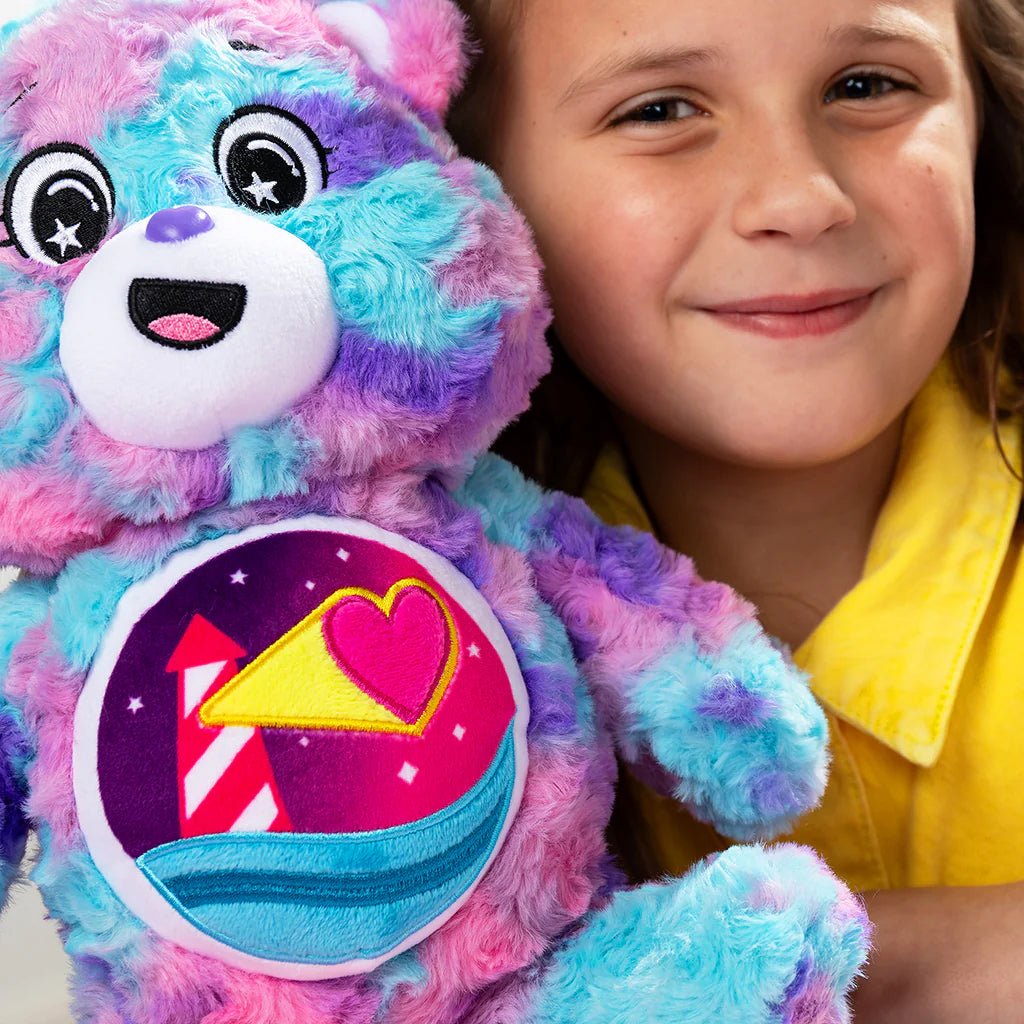 Care Bears 35cm Colour Splash - Loveshine Bear - SOFT TOYS - Beattys of Loughrea