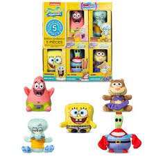 Micro Teenies – Spongebob Squarepants 5 Pack - SOFT TOYS - Beattys of Loughrea
