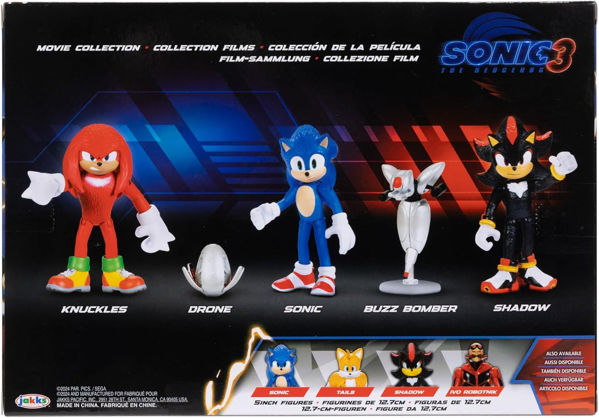 Sonic 3 Movie Action Figures 2.5-Inch Collector Figure Multi-Pack - Beattys of Loughrea | www.beattys.ie