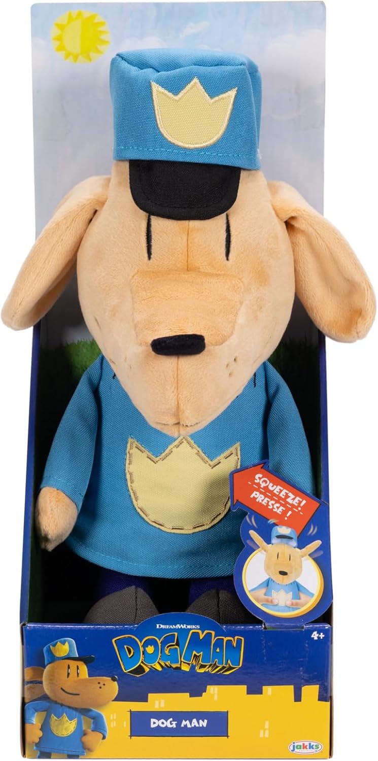 Dog Man Plush with Special Feature - SOFT TOYS - Beattys of Loughrea