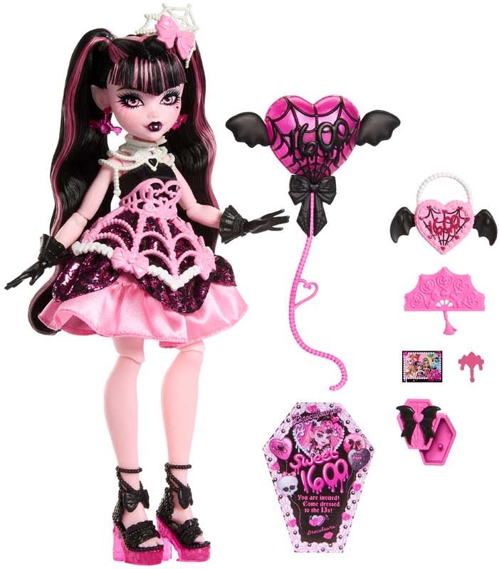 Monster High Scary Sweet Birthday Draculaura Doll - DOLLS - Beattys of Loughrea