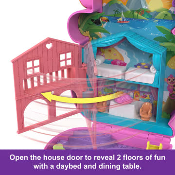 Polly Pocket Momma Monkey & Baby Playset