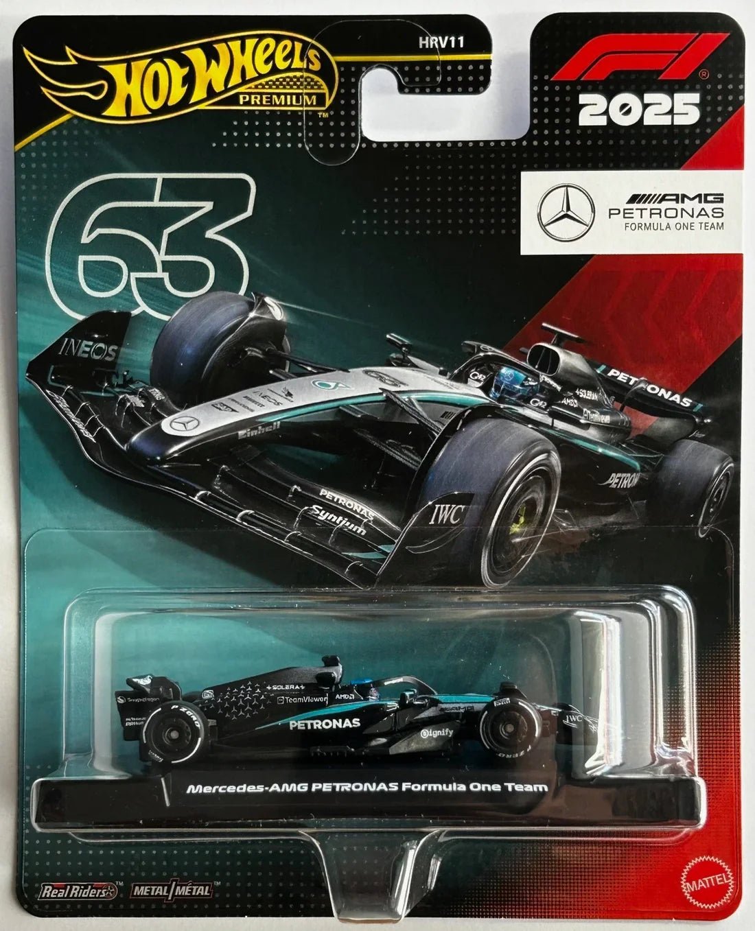 Hot Wheels 1:64 F1 2025 Racing Premium J Assorted Styles - CARS/GARAGE/TRAINS - Beattys of Loughrea