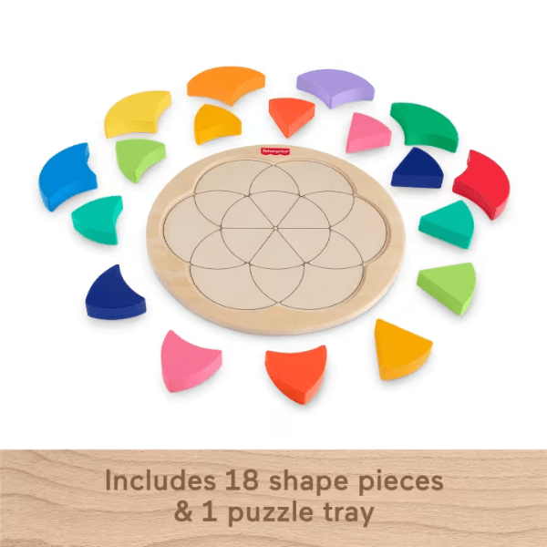 Fisher Price Wooden Colour Wheel Puzzle - SOFT TOYS - Beattys of Loughrea