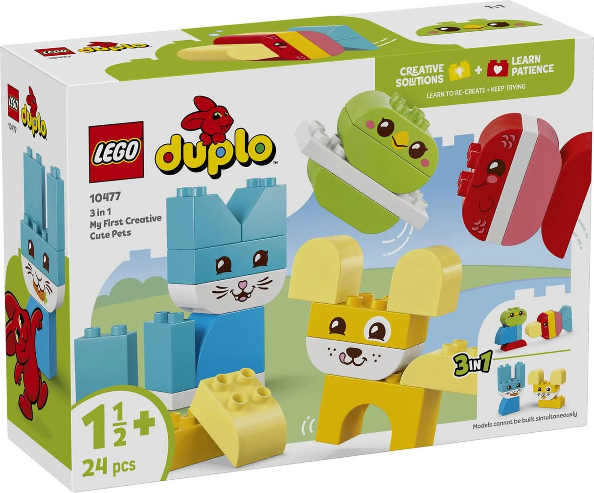 Lego 10477 Duplo 3 In 1 Creative Cute Pets - Beattys of Loughrea | www.beattys.ie