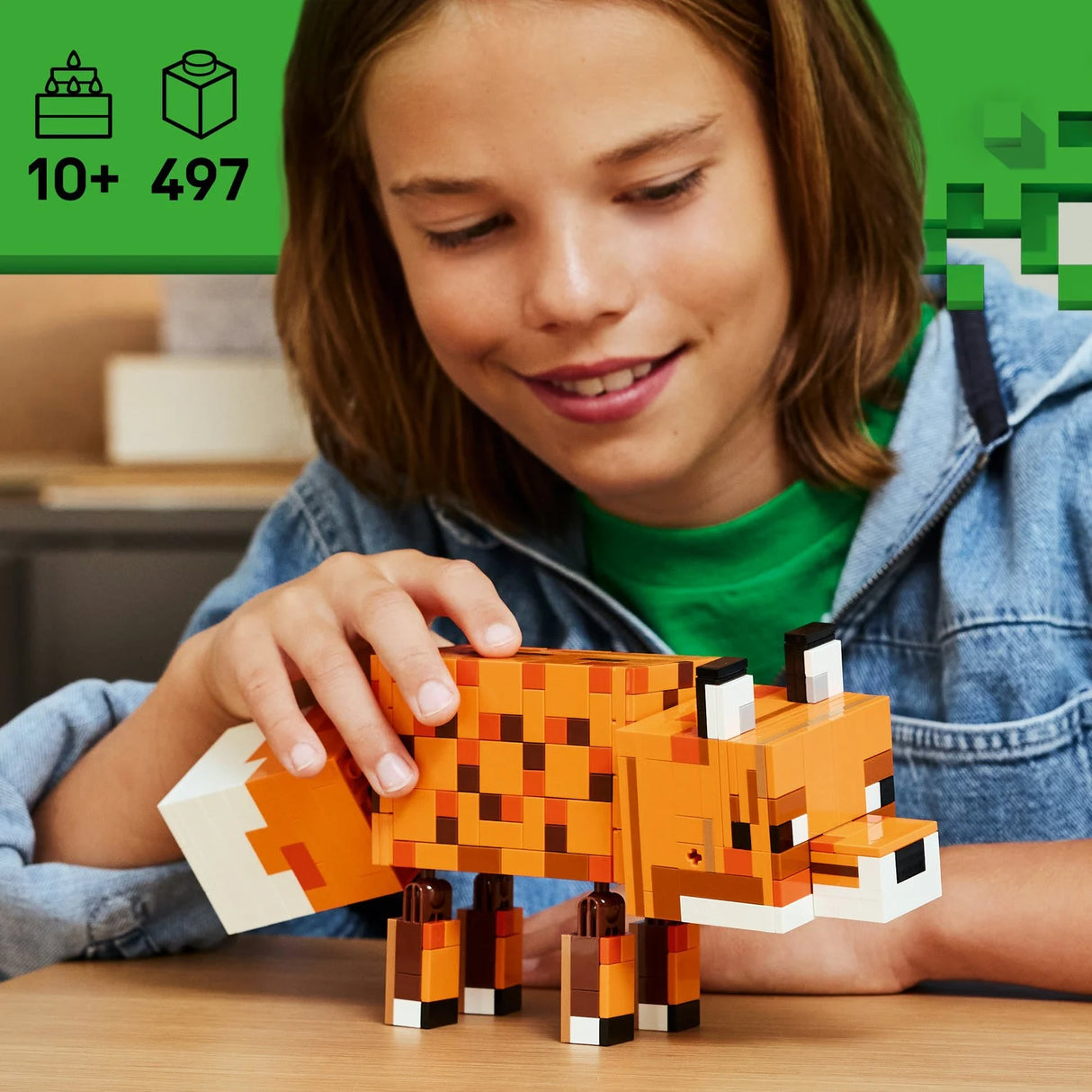 Lego 21588 Minecraft The Fox - Beattys of Loughrea | www.beattys.ie