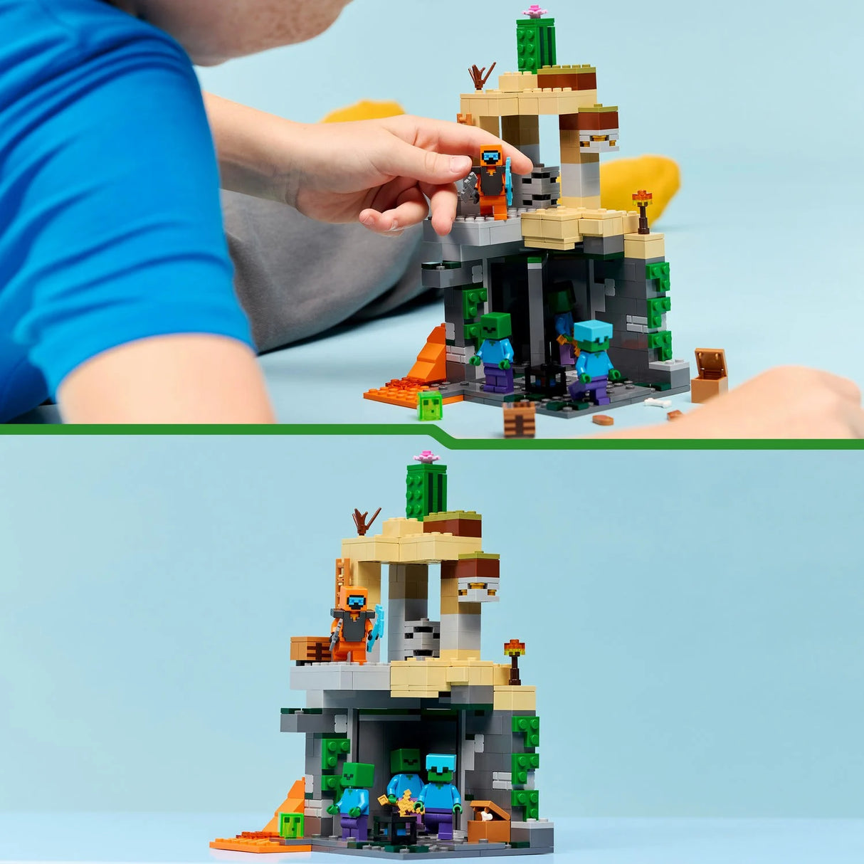 Lego 21587 Minecraft Zombie Dungeon - Beattys of Loughrea | www.beattys.ie