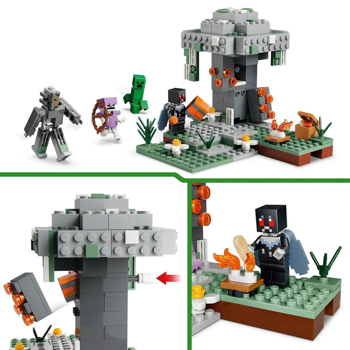 Lego 21586 Minecraft The Pale Garden - Beattys of Loughrea | www.beattys.ie