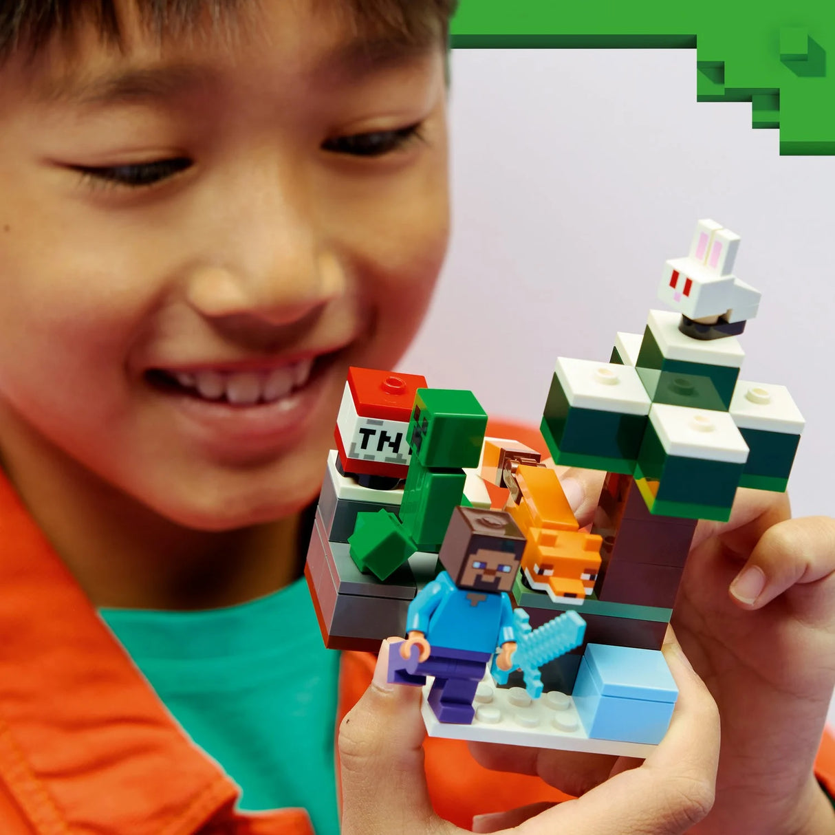 Lego 21583 Minecraft Steves Taiga Adventure - Beattys of Loughrea | www.beattys.ie