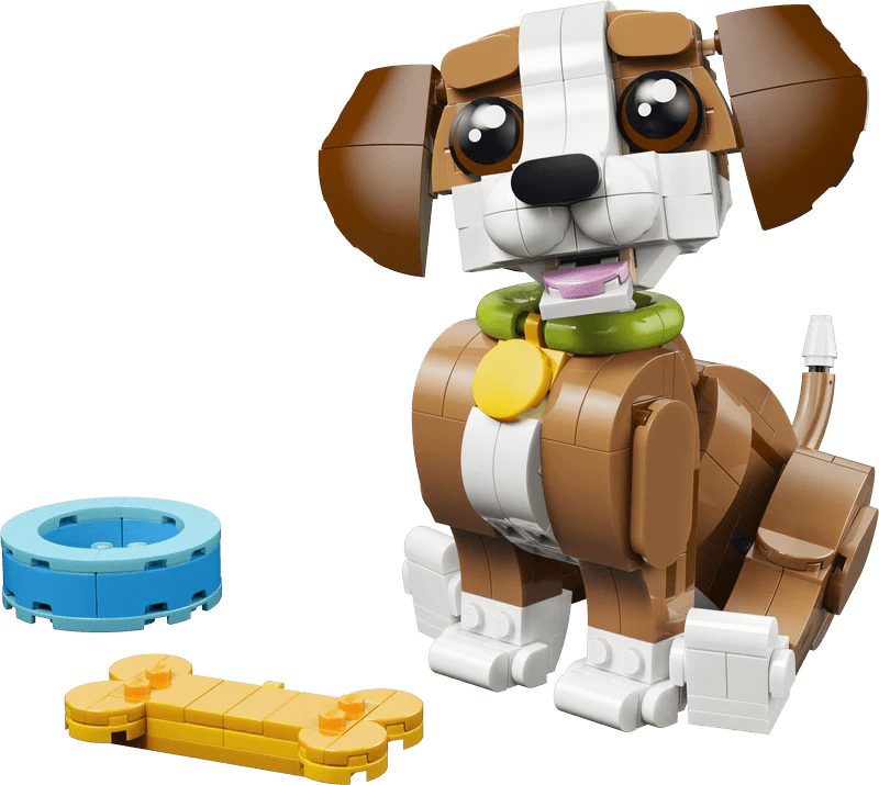 Lego 31382 Creator 3 In 1 Cute Animals: Playful Puppy Dog - Beattys of Loughrea | www.beattys.ie