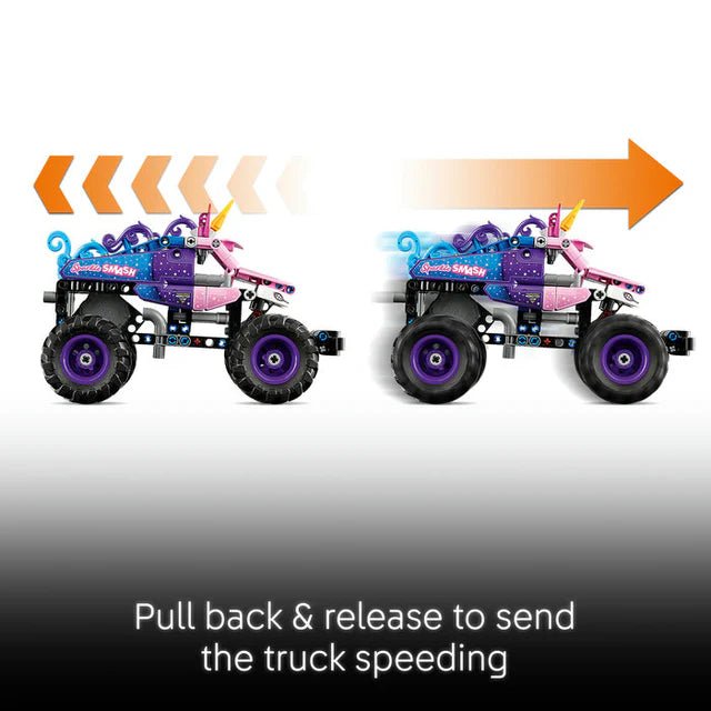 Lego 42220 Monster Jam Sparkle Smash Pull Back - Beattys of Loughrea | www.beattys.ie