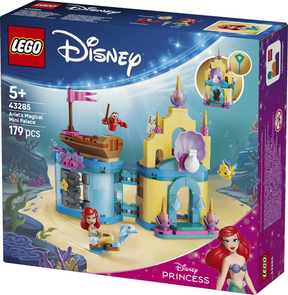 Lego 43285 Ariel's Magical Mini Palace - Beattys of Loughrea | www.beattys.ie
