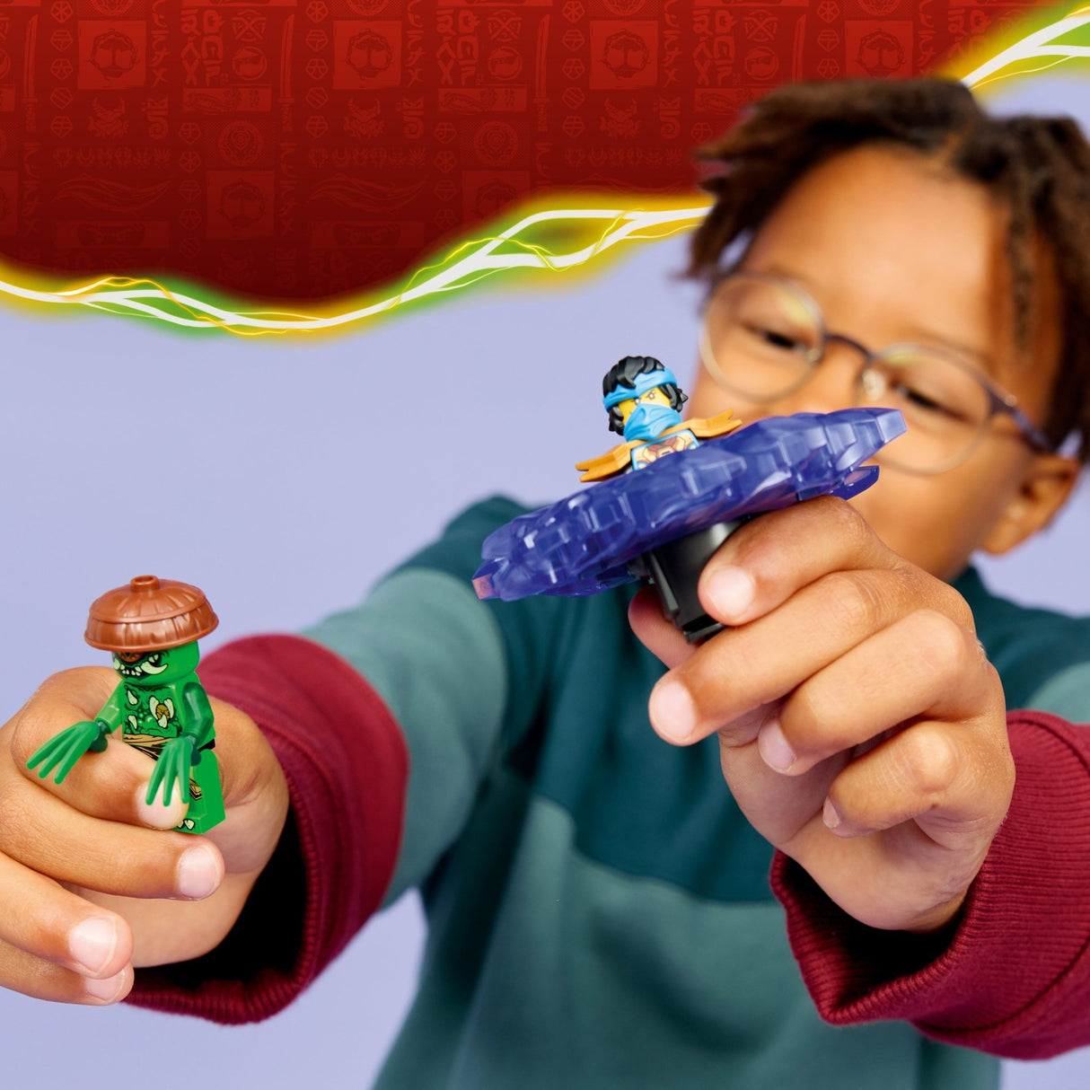 Lego 71849 Nya vs. Mutation Monster Spinner - Beattys of Loughrea | www.beattys.ie