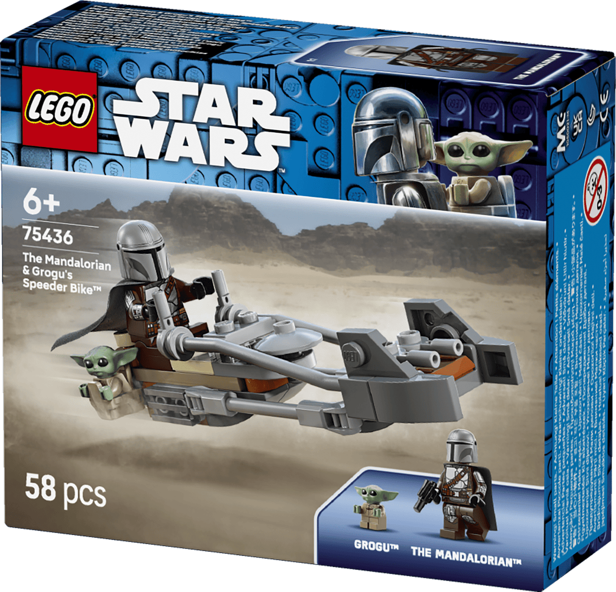 Lego 75436 The Mandalorian & Grogu's Speeder Bike - Beattys of Loughrea | www.beattys.ie