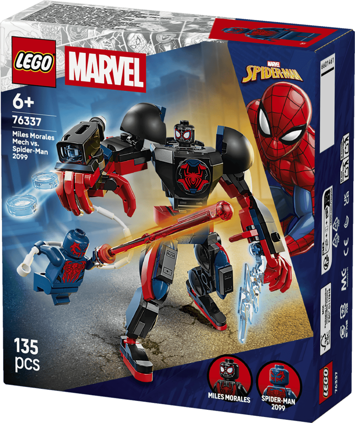Lego 76337 Miles Morales Mech vs. Spider-Man 2099 - Beattys of Loughrea | www.beattys.ie