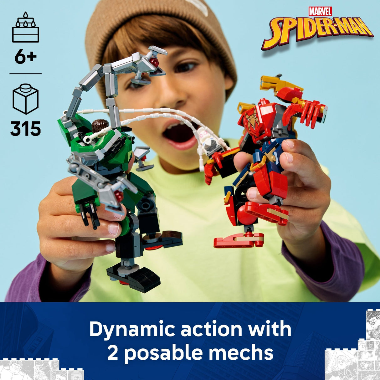 Lego 76338 Mech Battle: Spider-Man vs. Doc Ock - Beattys of Loughrea | www.beattys.ie