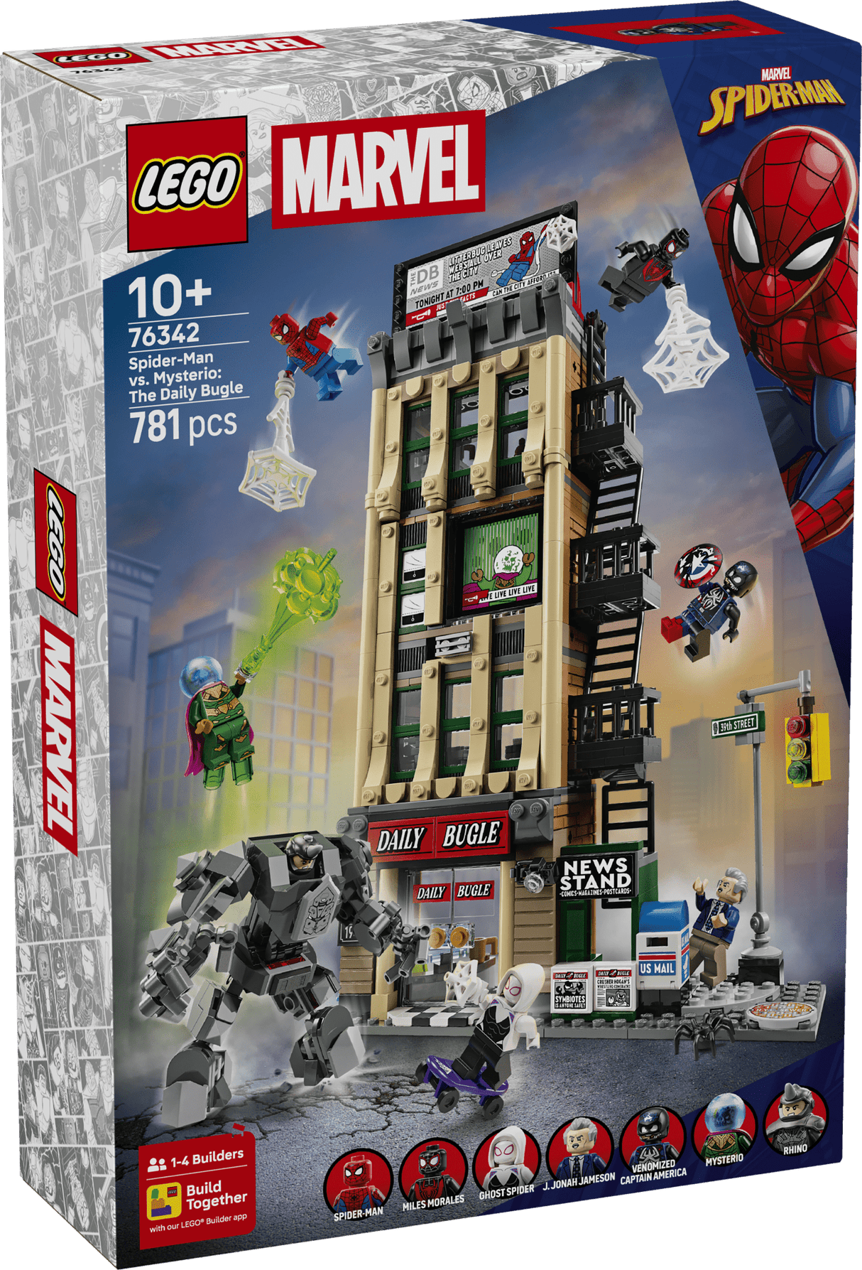 Lego 76342 Spider-Man vs. Mysterio: The Daily Bugle - Beattys of Loughrea | www.beattys.ie