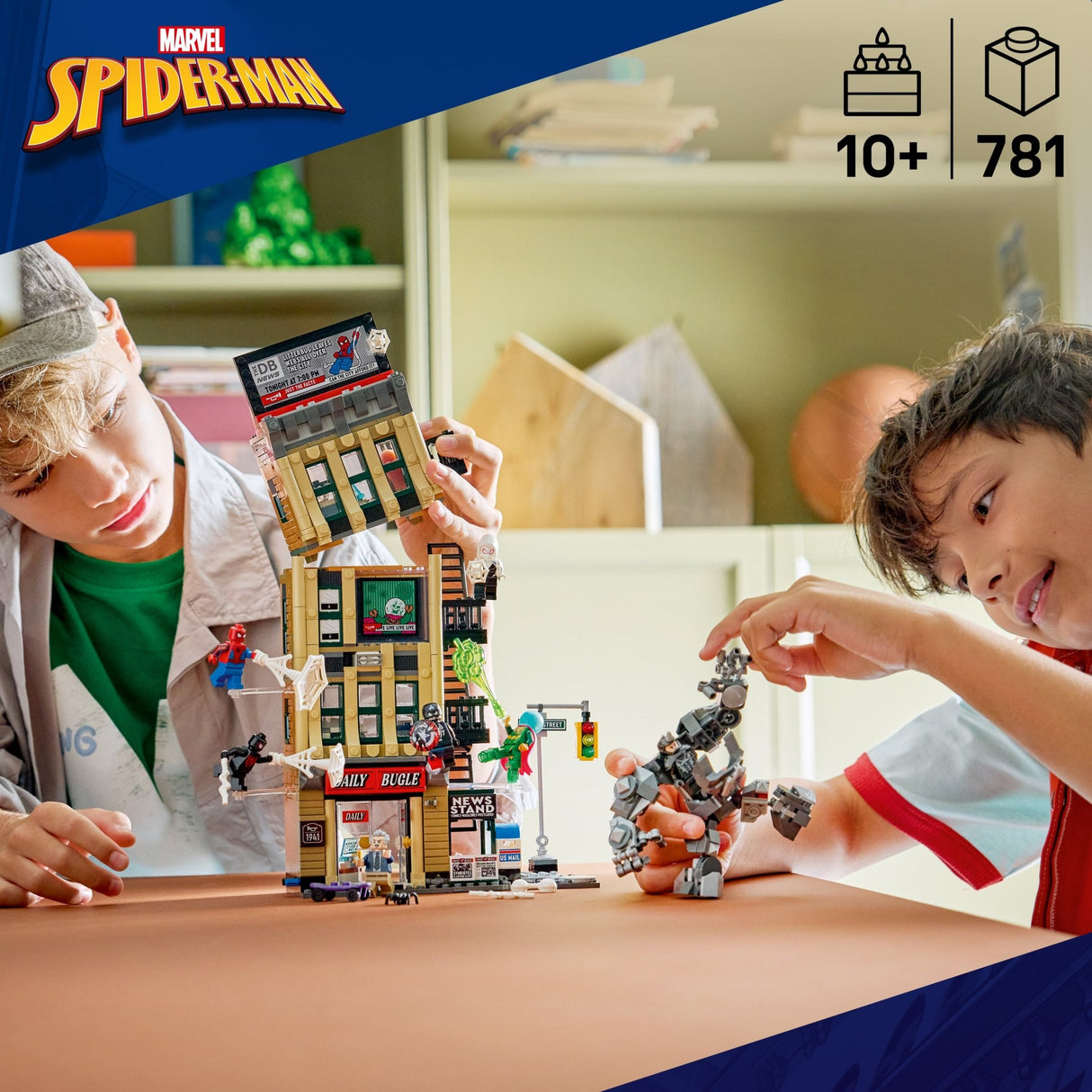 Lego 76342 Spider-Man vs. Mysterio: The Daily Bugle - Beattys of Loughrea | www.beattys.ie