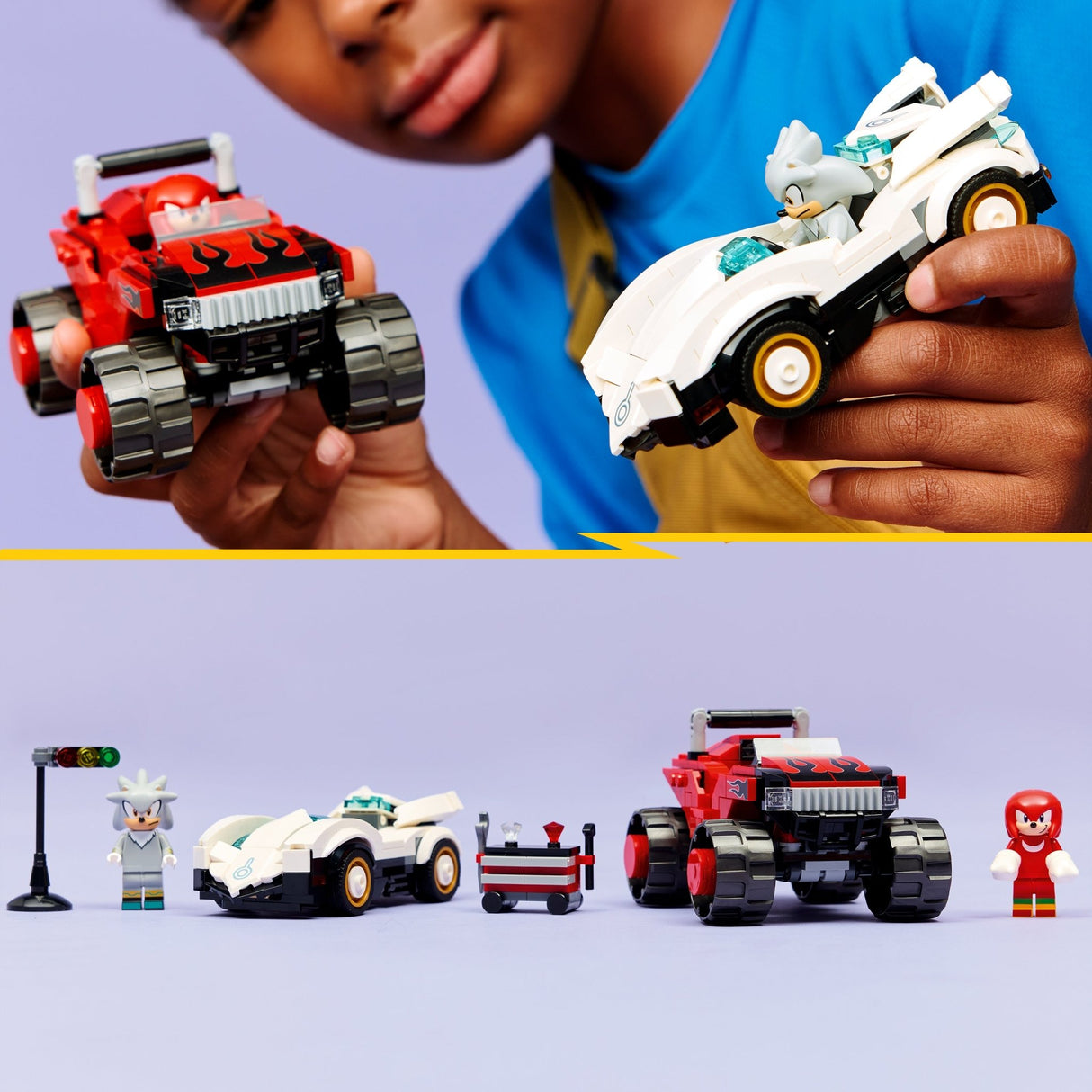 Lego 77118 Silver's Car vs. Knuckles' Monster Truck - Beattys of Loughrea | www.beattys.ie