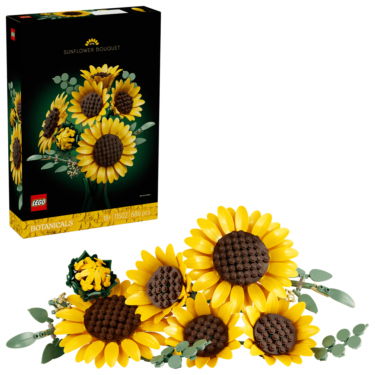 Lego 11502 Botanicals Sunflower Bouquet - CONSTRUCTION - LEGO/KNEX ETC - Beattys of Loughrea