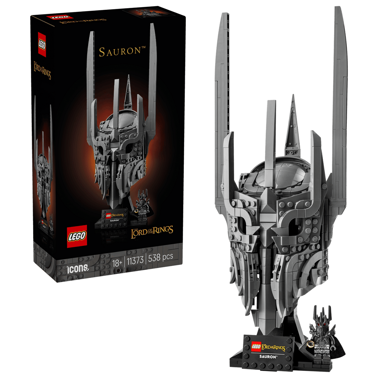 Lego 11373 Icons The Lord of the Rings: Sauron's Helmet - CONSTRUCTION - LEGO/KNEX ETC - Beattys of Loughrea