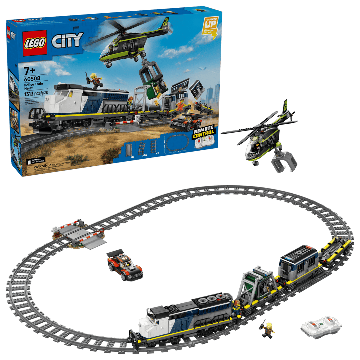 Lego 60508 City Police Train Heist - CONSTRUCTION - LEGO/KNEX ETC - Beattys of Loughrea