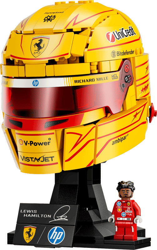 Lego 43022 Scuderia Ferrari HP Lewis Hamilton Helmet - CONSTRUCTION - LEGO/KNEX ETC - Beattys of Loughrea